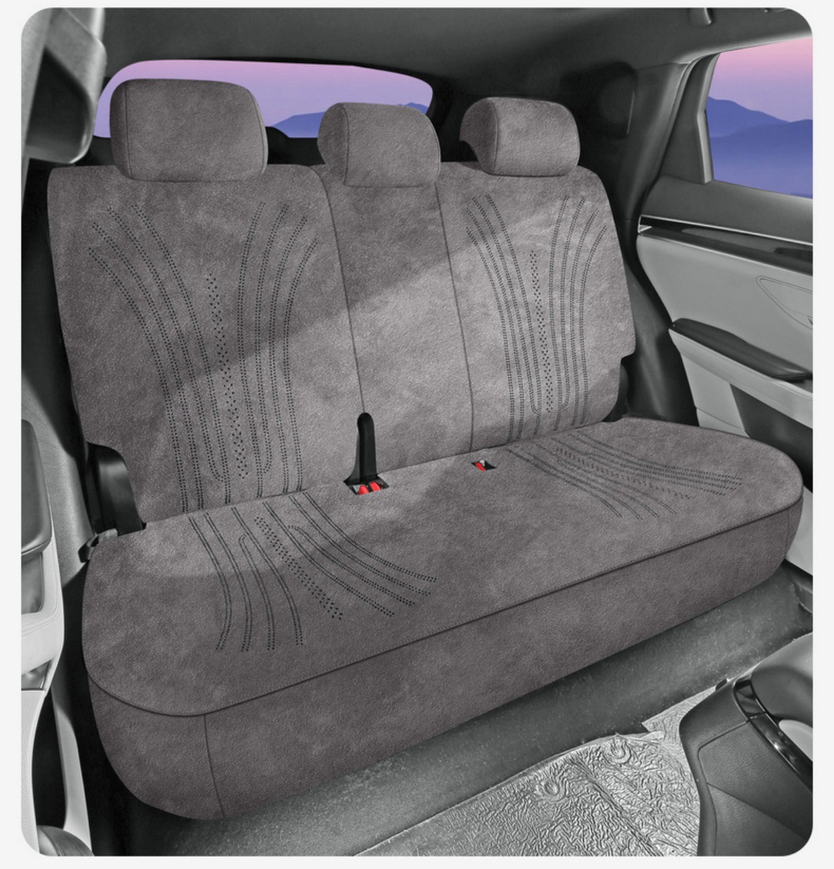 Byd Song Plus Dmi Rams All-Inclusive Suede Song Plus Seat Cover Four-Season Universal Suede Cushion