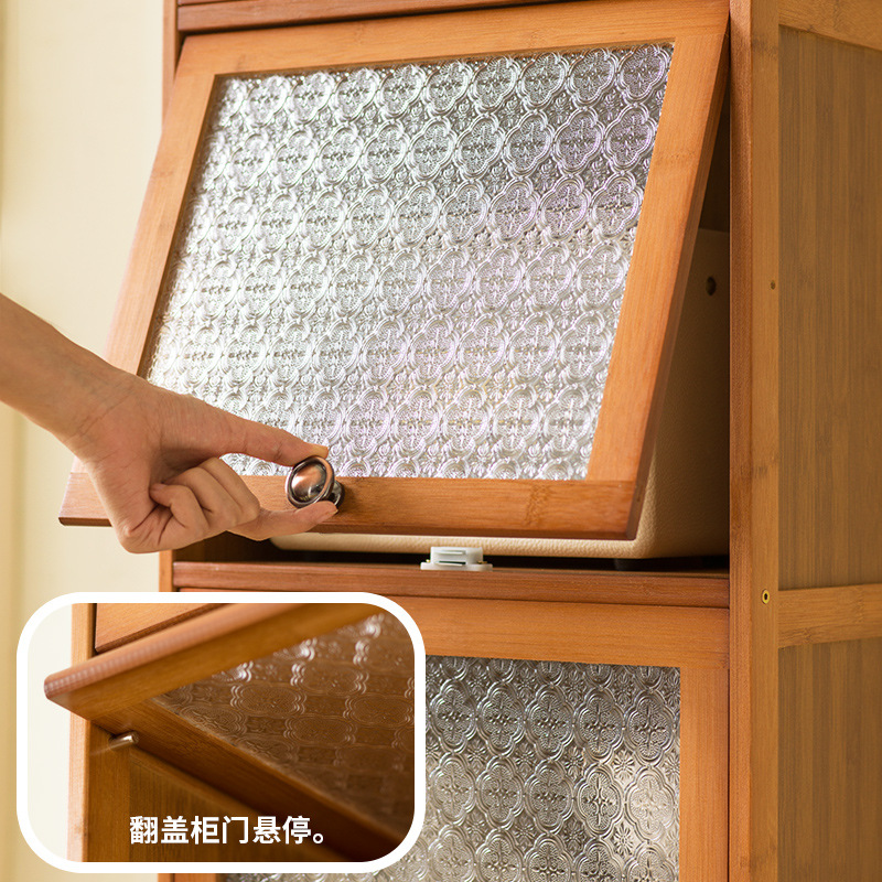 書櫃現代簡約帶門防塵格子櫃組合立櫃窄櫃儲物櫃置物書架落地實木