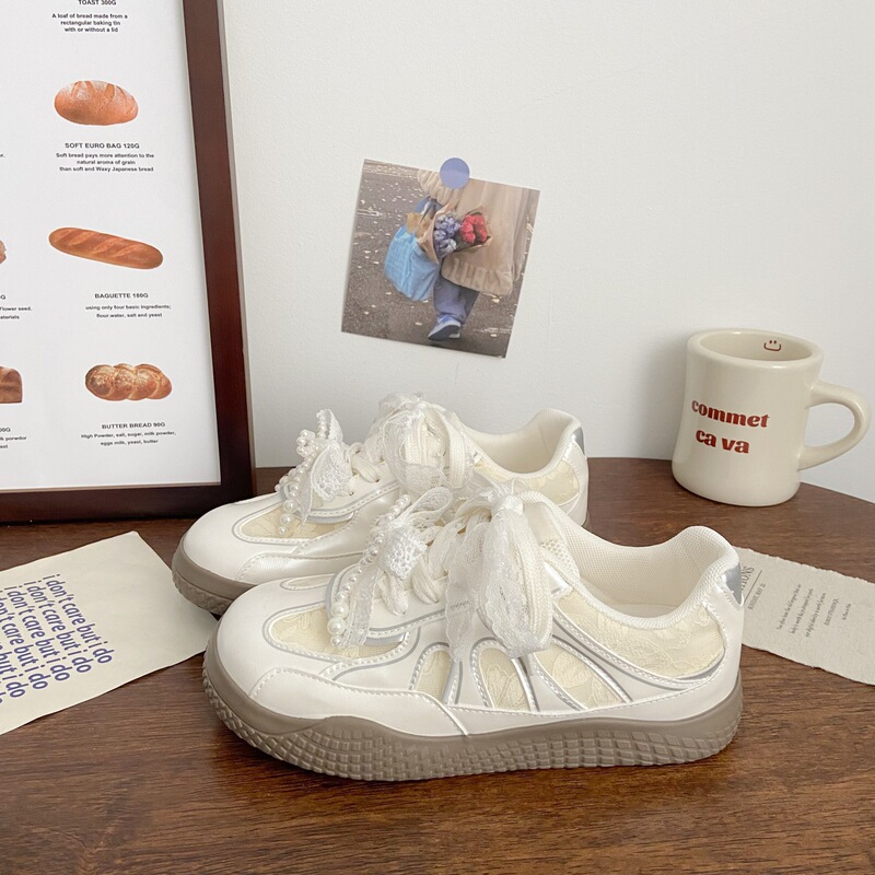 White Shoes Women's Summer Women's Shoes Mesh Breathable Mesh Shoes with Skirt Shoes All-match Niche Casual Sneakers White Shoes Women's Summer Women's Shoes Mesh Breathable Mesh Shoes with Skirt Shoes All-match Niche Casual Sneakers