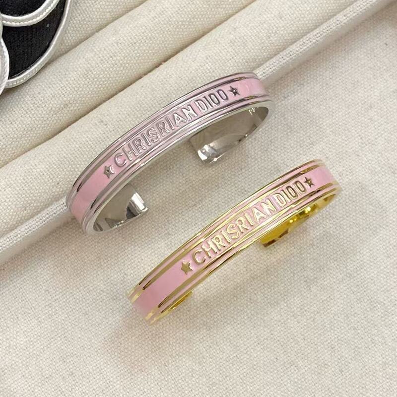 Dijia Enamel Bracelet D Family Cd Letter High Version Old Bracelet Fashion Bracelet Classic Retro Style Bracelet