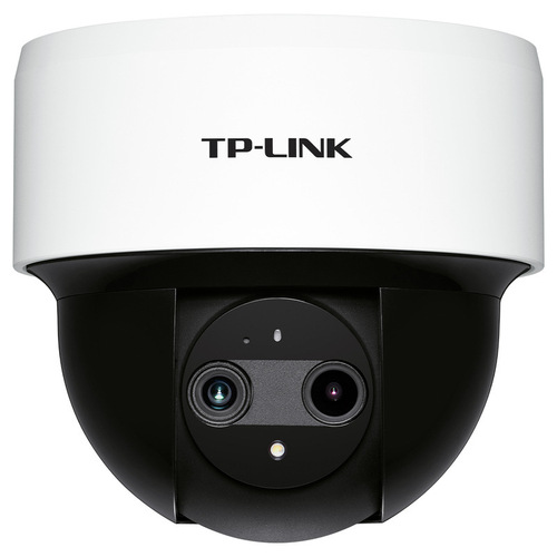 TP-LINK TL-IPC44KW双目变焦版400万POE供电远程云台无线摄像头
