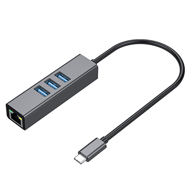拡張ドック ギガビットネットワークカード USB TYPEC 3.0 ハブ ノートパソコンやタブレットの周辺機器拡張に最適|undefined