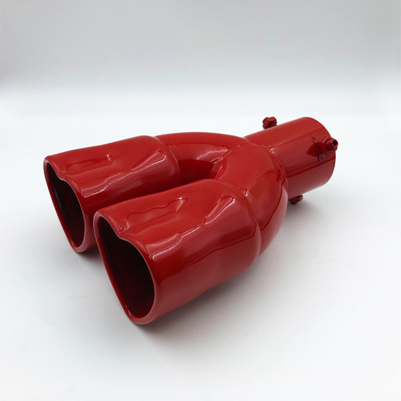 더블 튜브 스트레이트 레드