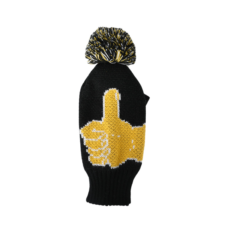 Cubierta de club de golf de punto cubierta de madera cubierta de tapa cubierta de club de golf cubierta de club de dibujos animados