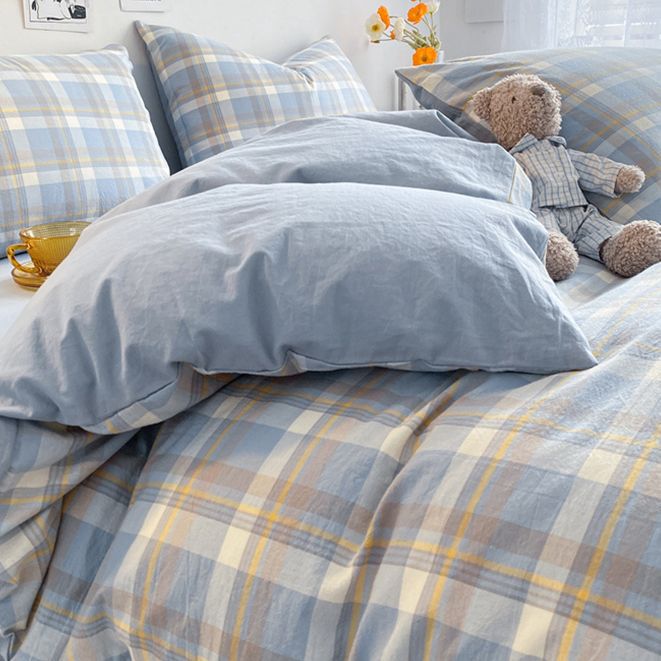 Funda de edredón de algodón de algodón de una sola pieza 180x220 Funda de edredón individual 150x200x230cm Funda de edredón simple de lujo ligero de alta gama