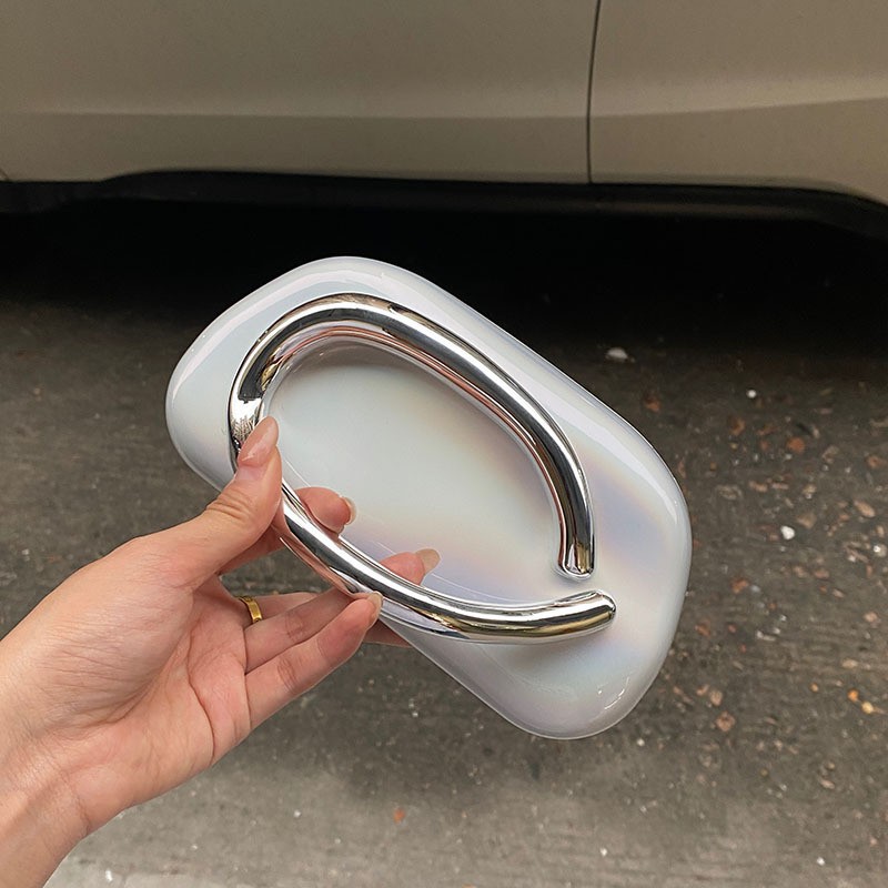 메탈릭 컬러-레이저 실버