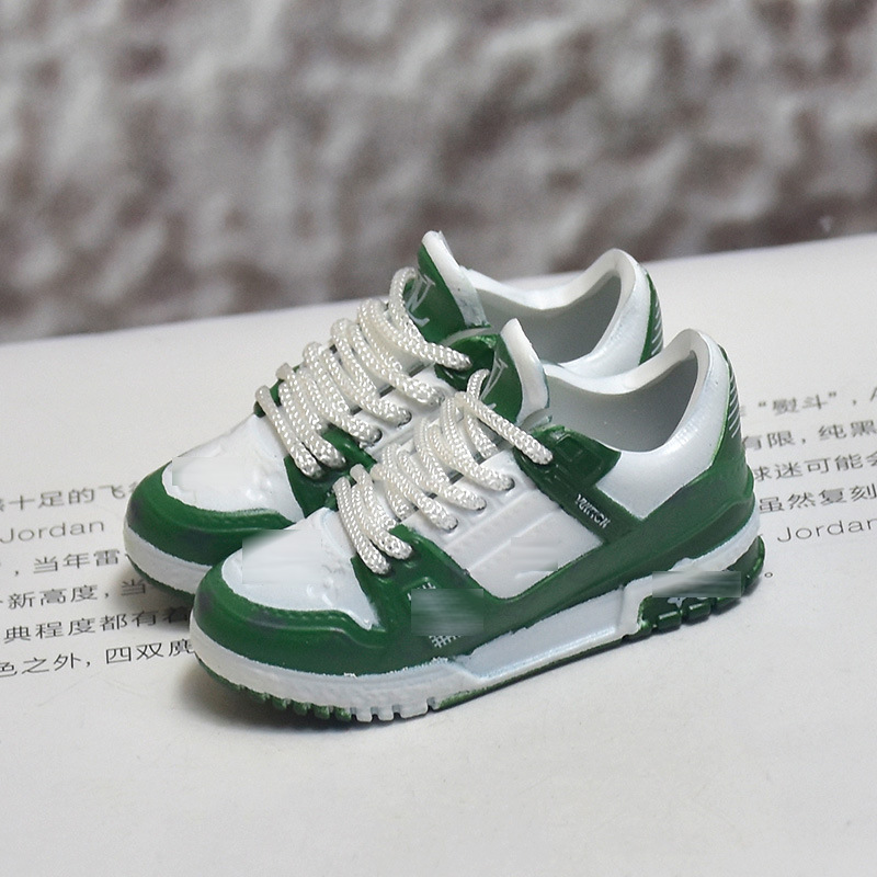 L.t 녹색과 흰색