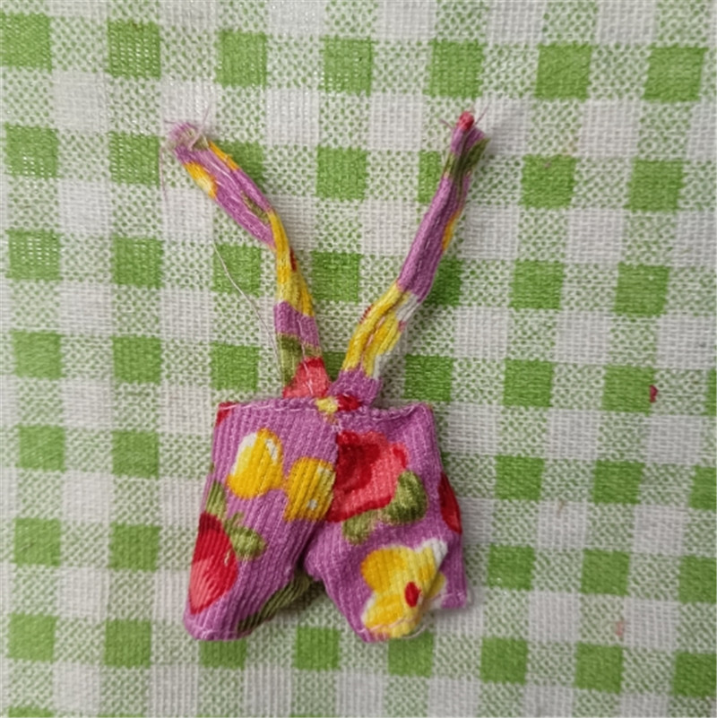 6cm 곰 토끼를위한 보라색 멜빵