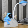 Astronaut, moon, LED night light, atmospheric jewelry for bed for elementary school students, reading, table lamp