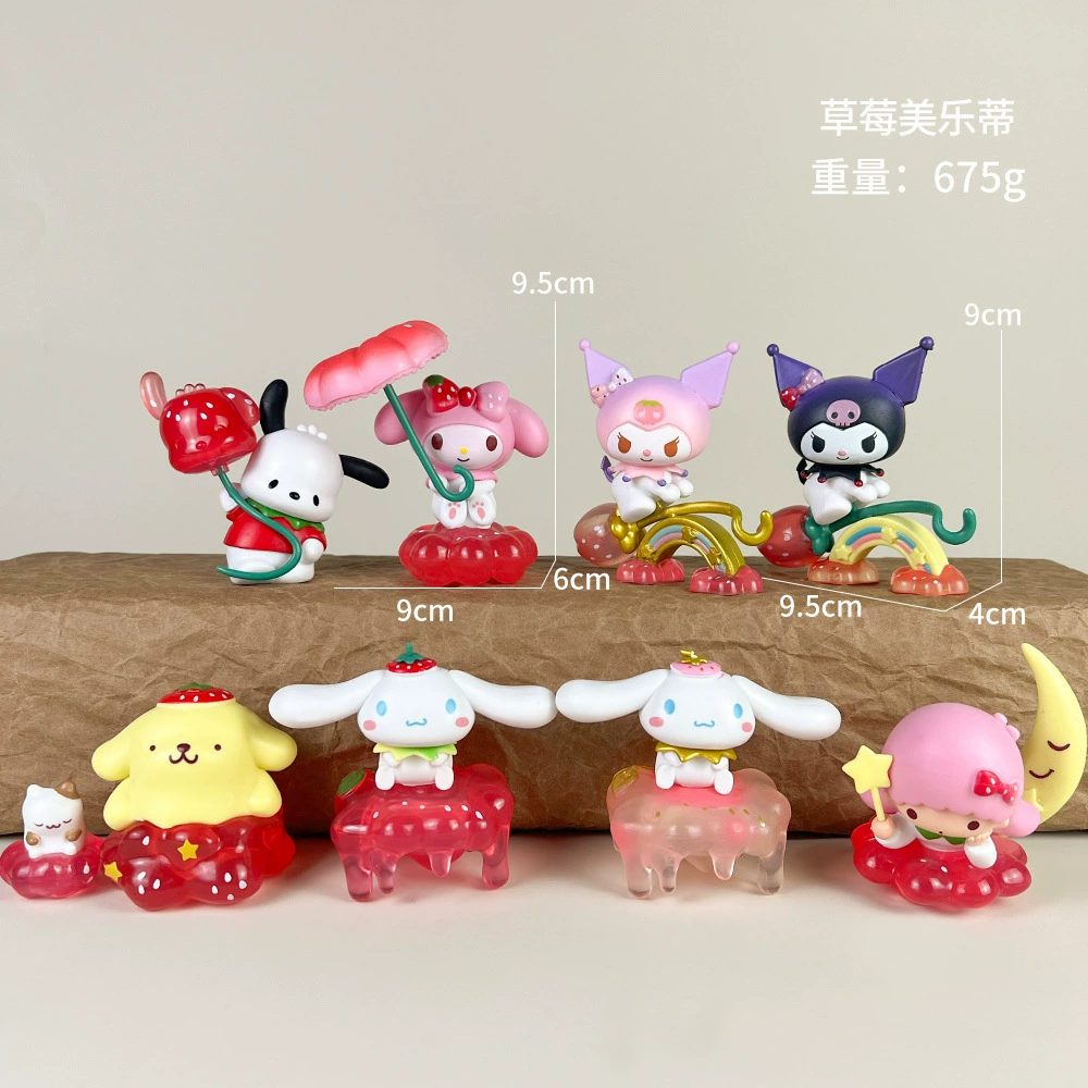 Sanrio, cartoon cute minifigure
