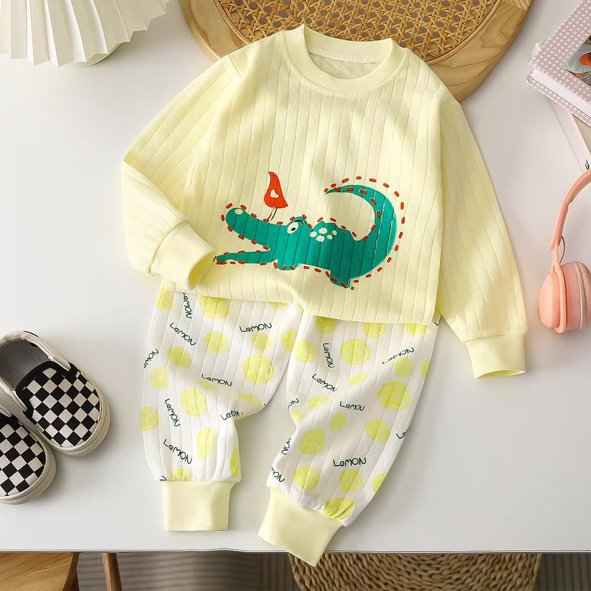 提花秋套绿鳄鱼