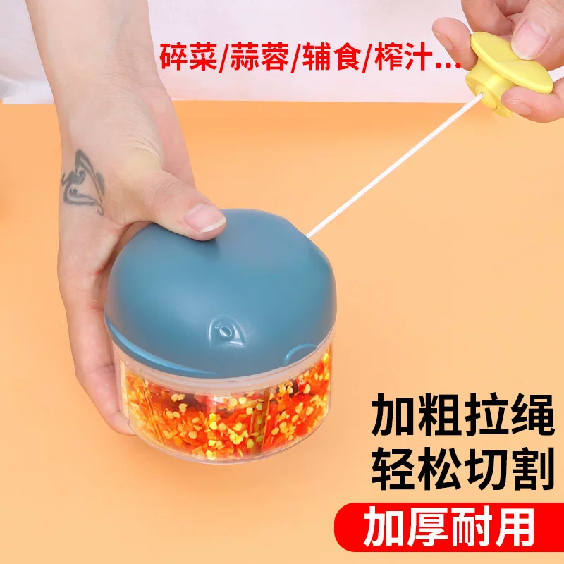 Pull garlic mud artifact home pound garlic hand pull -type mixing garlic mini small garlic crusher manually hit garlic