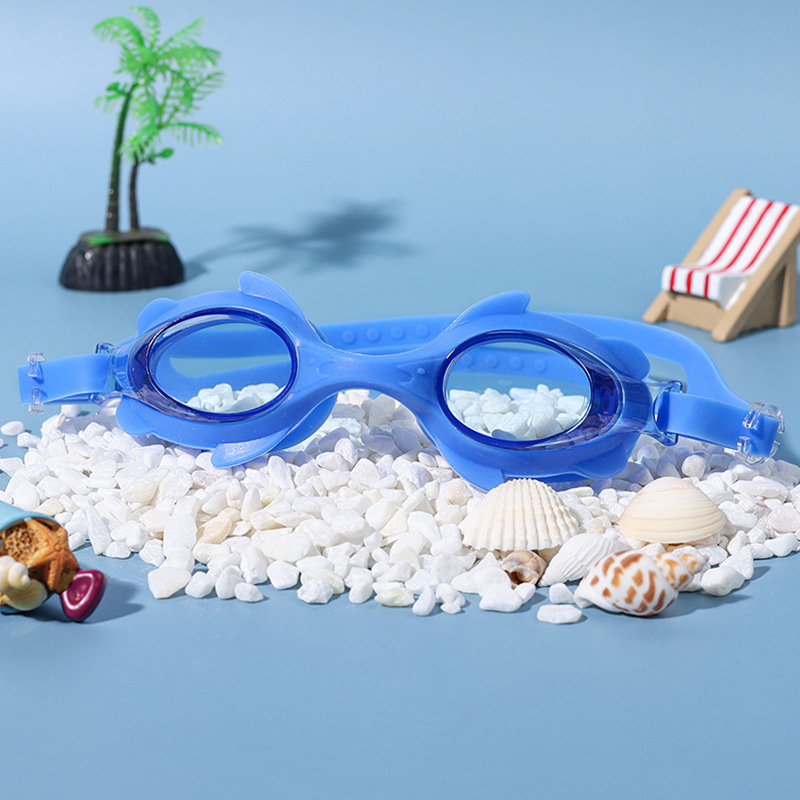 Gafas de Natación para Niños de Policarbonato Impermeables y Anti-empañamiento