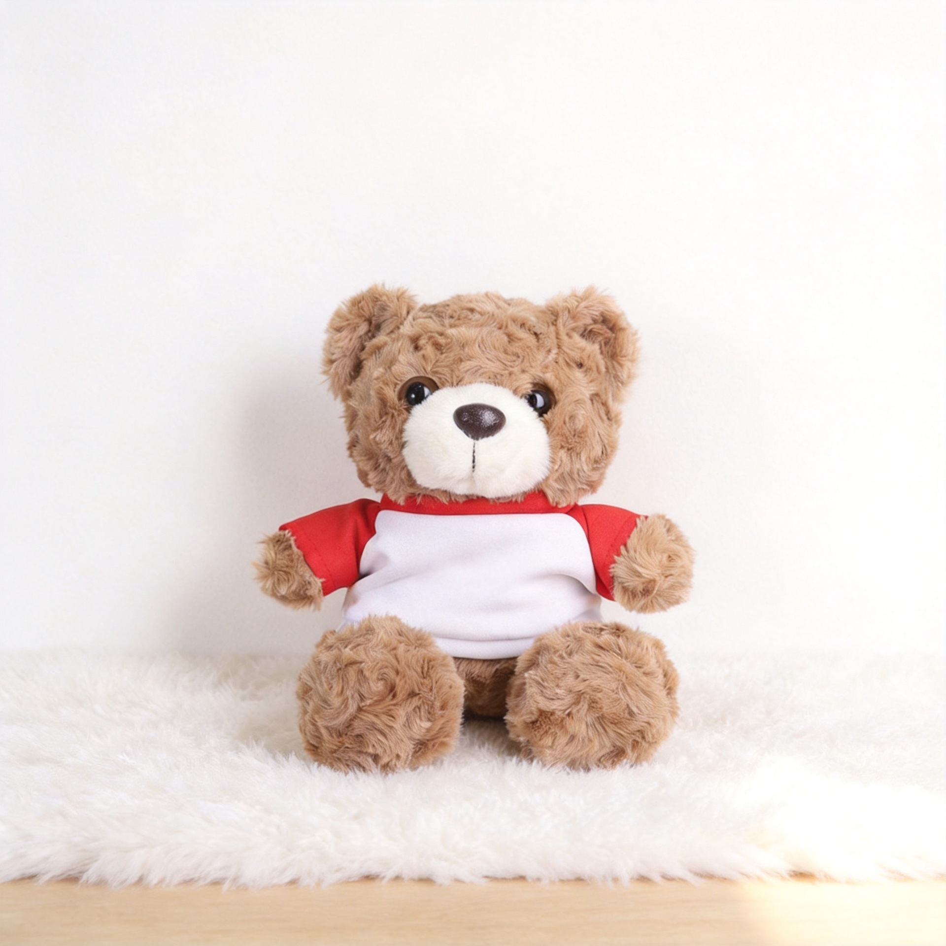El oso rojo y blanco