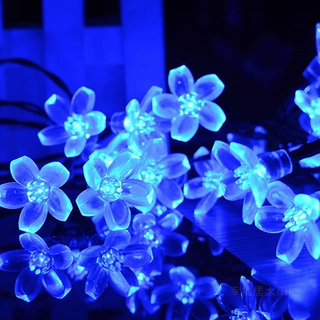 太阳能灯串樱花灯户外灯定制花园氛围灯家用庭院防水挂灯工厂直销