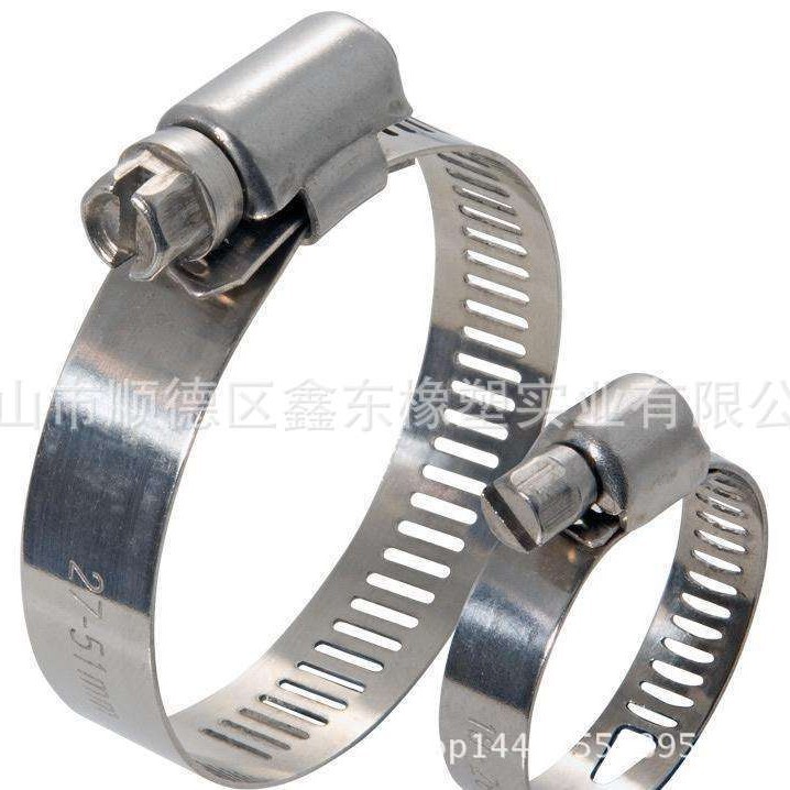 供应201系类不锈钢喉箍 美式喉箍 卡箍抱箍 全宽12MM批发 155-178