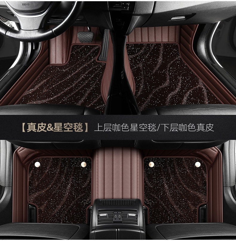 Suitable for full-coverage car floor mats, specifically for Magotan, Camry, Lavida, Accord, Tiguan L, Passat, CRV, and Xing