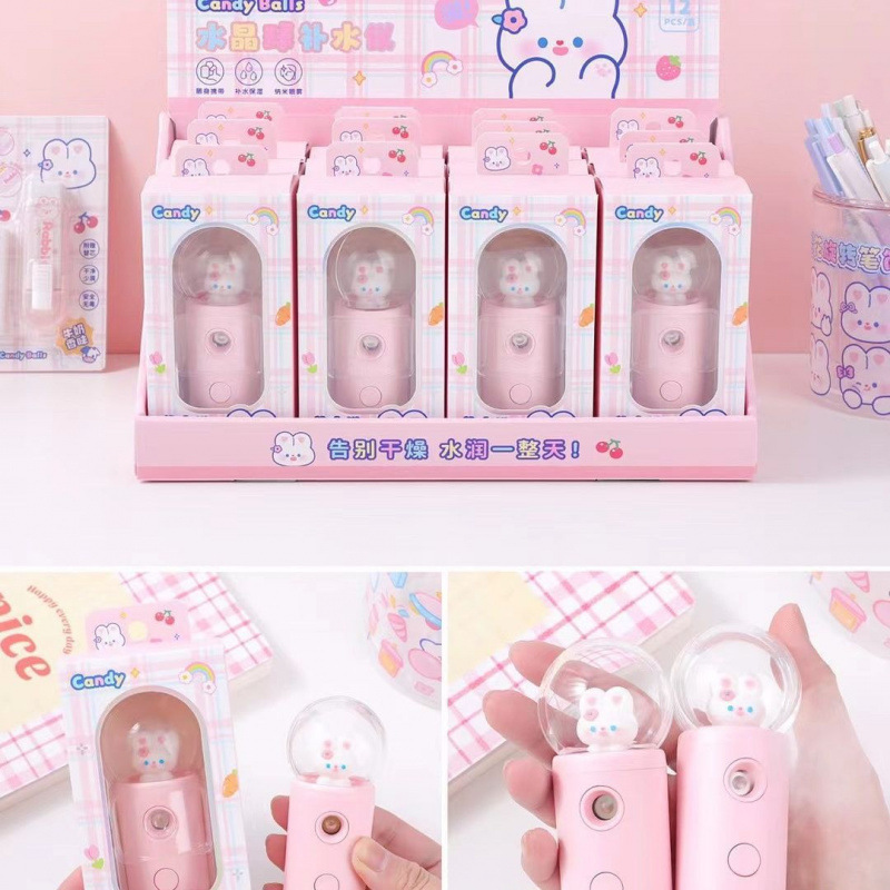 洛？纳米喷雾补水仪2023夏季新款充电迷你补水仪学生随身便携