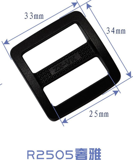 Accesorios del bolso boca hebilla mochila cinta japonesa hebilla ajustable plástico hebilla de dos bloques de plástico mochila ajuste de la correa image 11