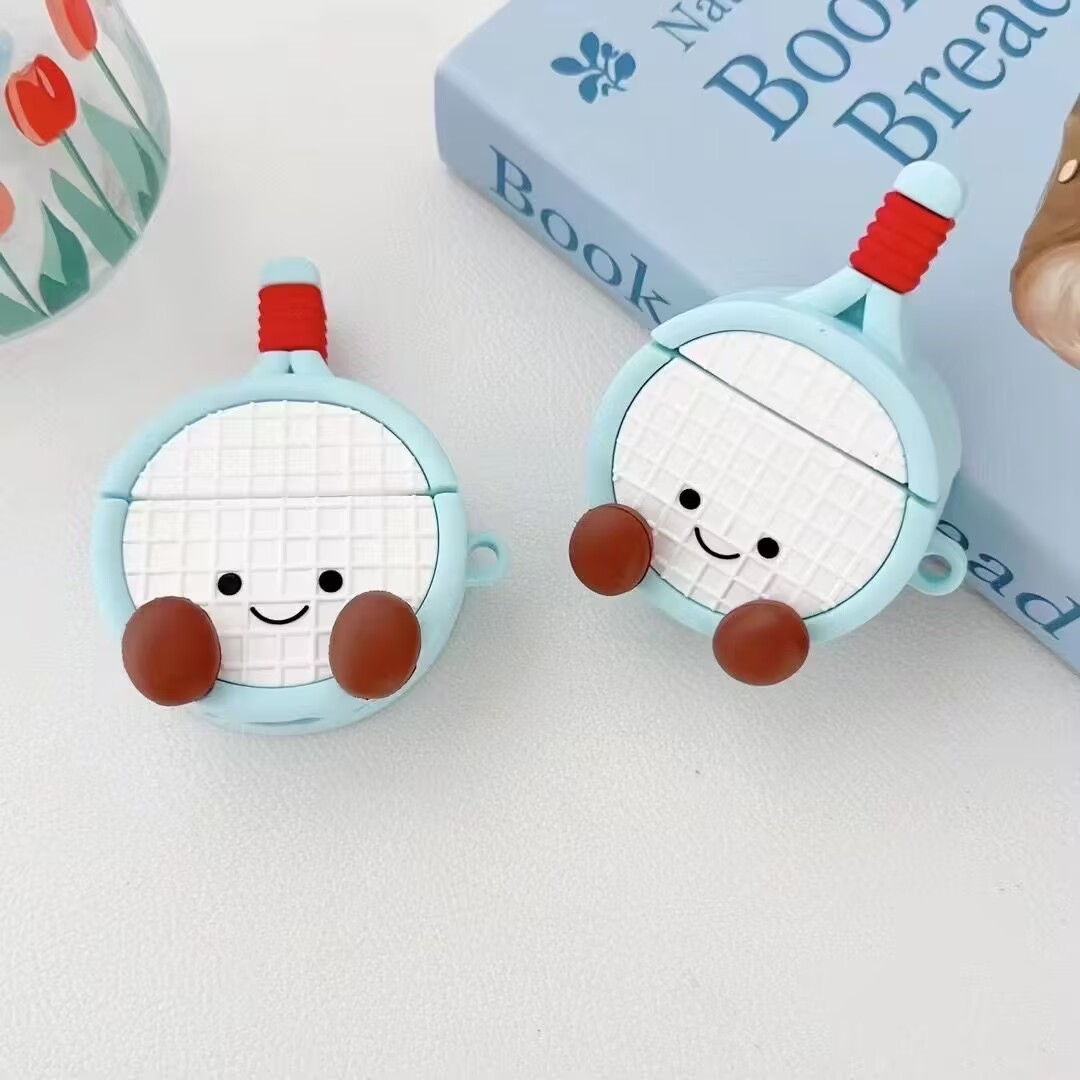 Aplicación transfronteriza airpods3 generación inalámbrico Bluetooth auricular funda protectora silicona dibujos animados pro2 generación airpods4