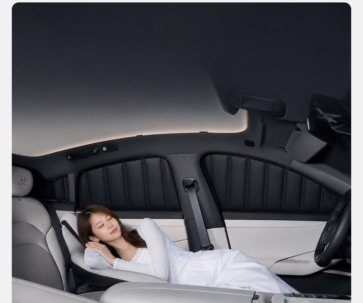 Custom-made thickened soft panel foldable privacy and heat-insulating side window sunshade for cars, car front sunshade