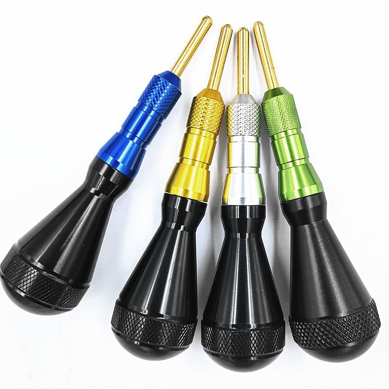 En stock herramienta de dardos electrónica DART cabeza thimble Dispositivo de punta de dardo suave aguja punción dispositivo roto aguja extractor 66g