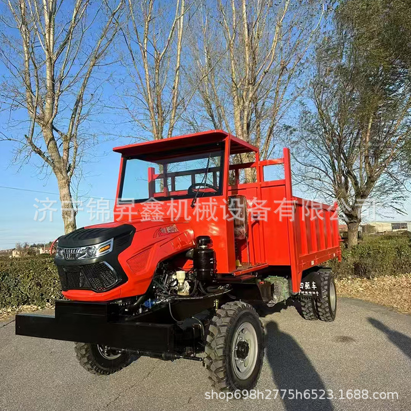 源头厂家农用矿山工程自卸车柴油四不像25马力山区四驱运输车爬坡