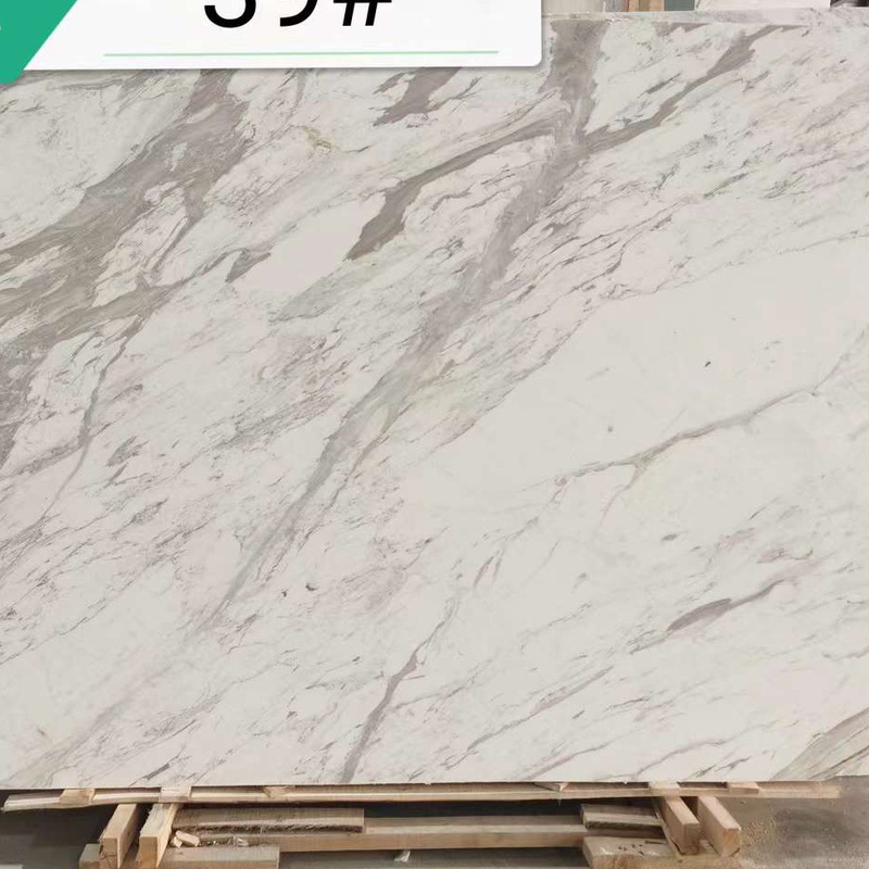 Jazz White White Marble TV Background Wall Stairs Stone Shower Room Marble Slab Coffee Table Countertop