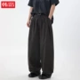 口袋宽松新款春季休闲裤