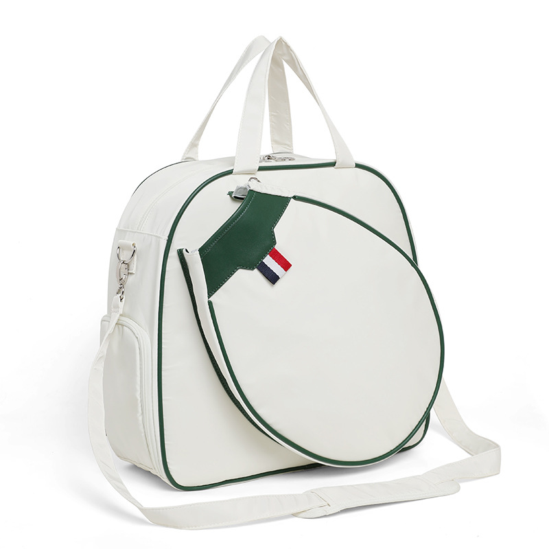 Bolsa de tenis portátil de gran capacidad de un solo hombro bolsas de pelota de pico venta caliente transfronteriza de alta cara de mujeres independientes zapatos bolsa de bádminton image 5
