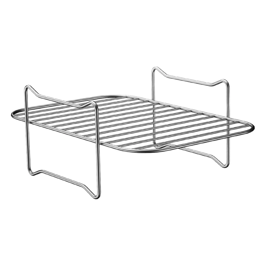 Аксессуары для фритюрницы Прямоугольная G-образная игла для барбекю Двухслойная непаровая решетка с 4 иглами для выпечки