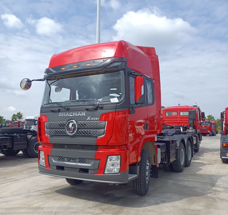 Shacman Heavy-Duty Version in Stock X3000 Tractor Truck 430Hp Exported to Africa, Guinea, Sudan and Egypt