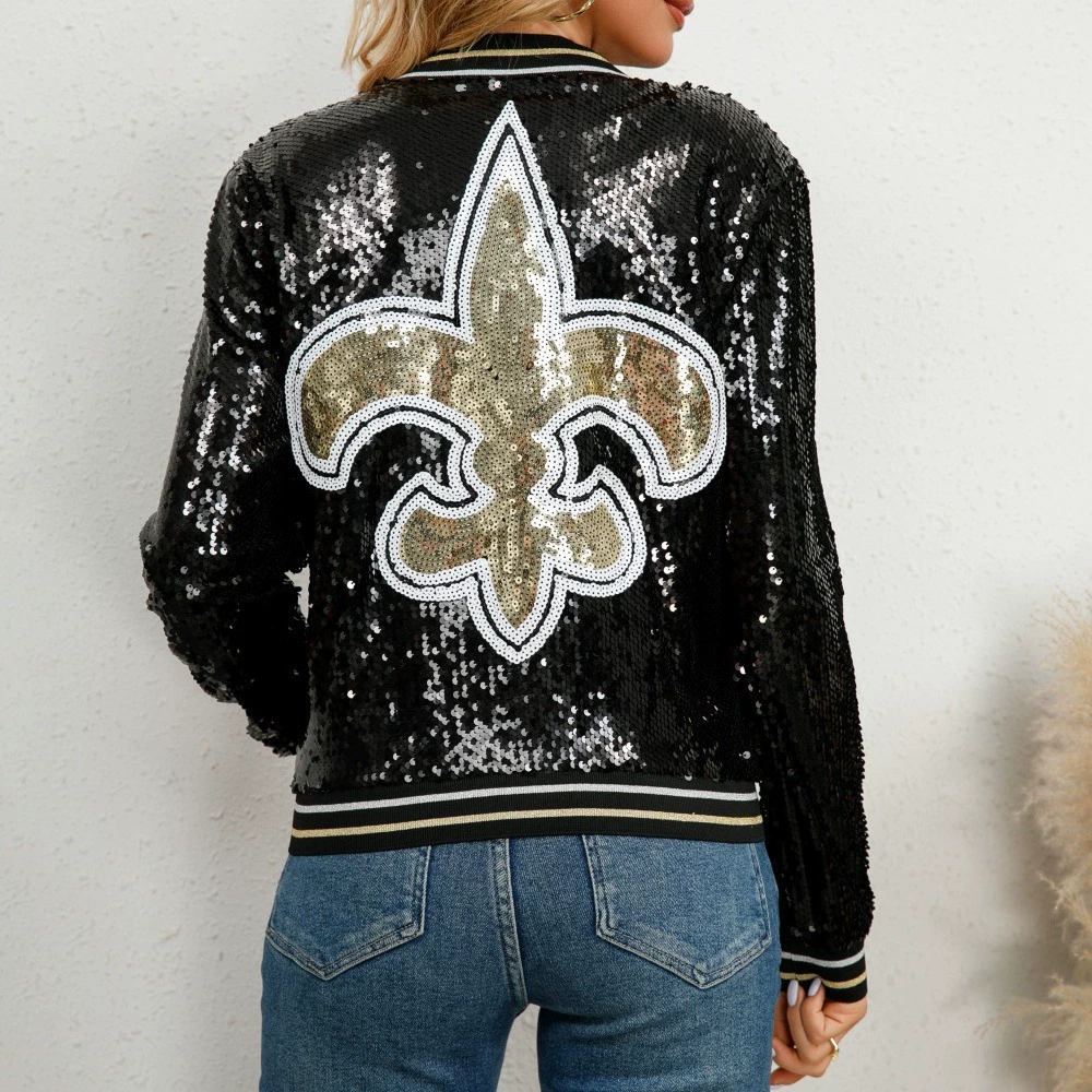 Модная короткая маникюрная sequins куртка, кардиган, (Торговля через границу), оптовый