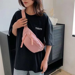 チェストバッグレディースインスーパークール大容量クロスボディバッグカジュアル日本人学生ショルダーバッグ軽量スポーツウエストバッグ