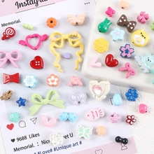 彩色合金烤漆卡通隔珠合集 diy手机手链挂件饰品服装配件材料批发