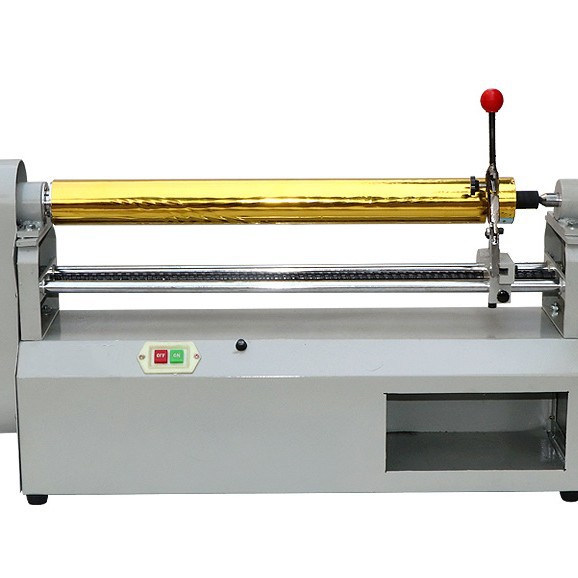 烫金纸专用电动烫金纸切割机 调节刀架能切64cm*1200米烫金纸！