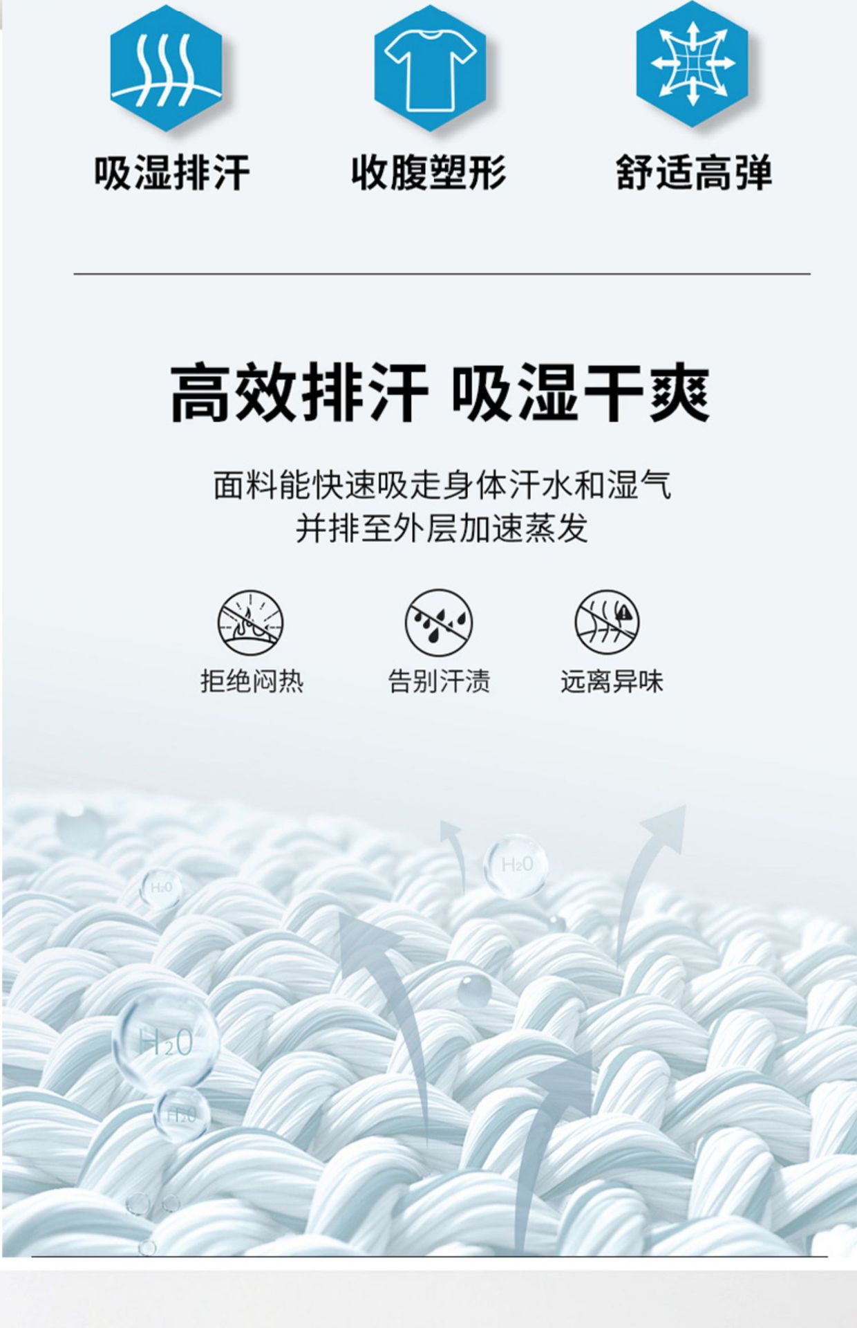 冰丝短袖t恤男士夏季薄款冰感运动健身训练透气半袖中年爸爸夏装详情12