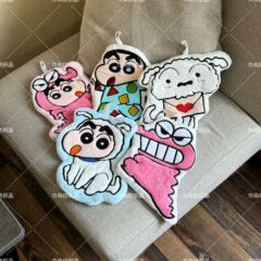 しんちゃんかわいいkitty玉桂犬拭き手布ins厚手キッチン家庭用児童吊り式吸水雑巾
