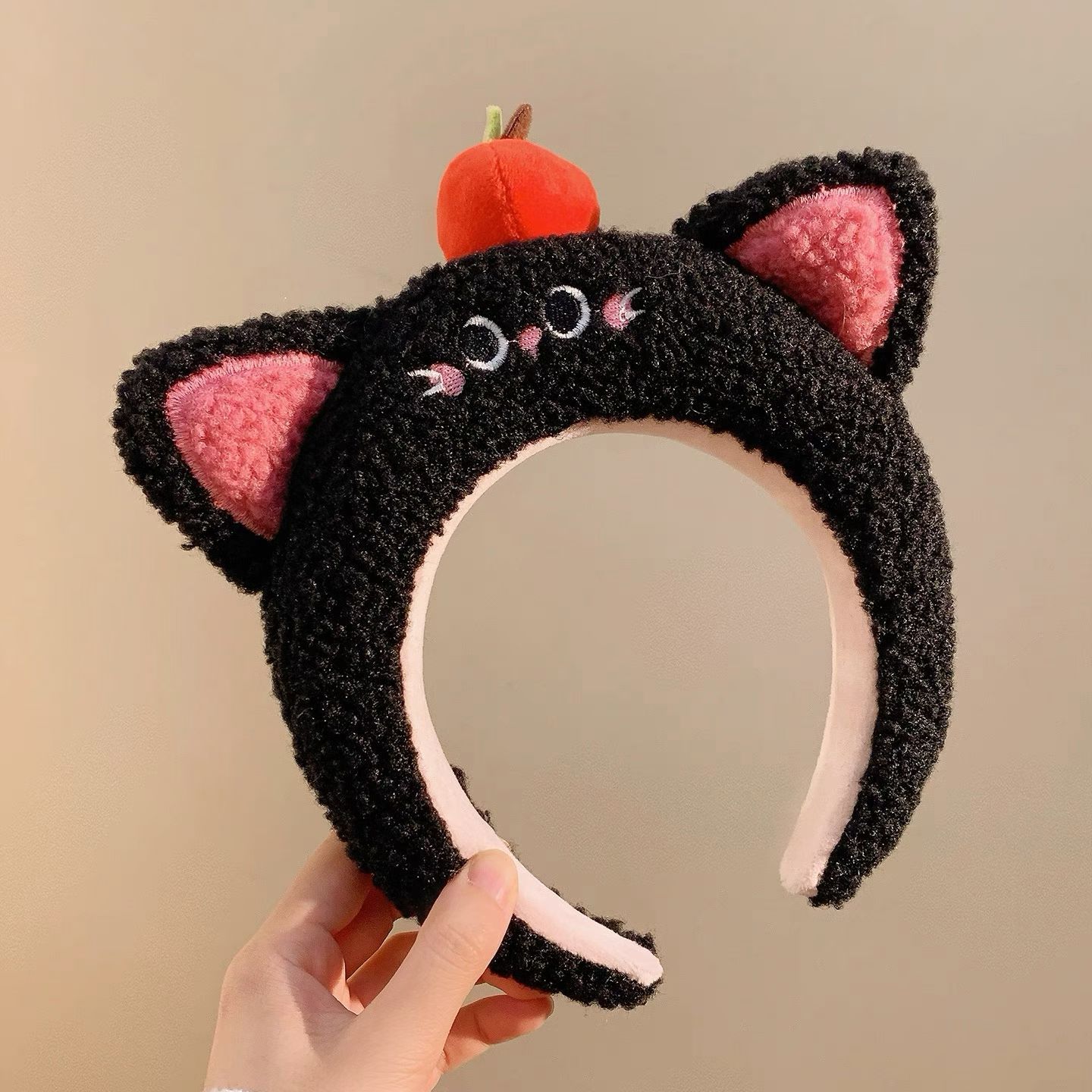 Estrellas de esponja extrañas lindas mujeres lavado de la cara máscara de presión de cabello maquillaje fotos otoño invierno joyas para el cabello