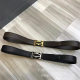 High-end men's leather belt casual versatile stainless steel automatic buckle layer leather belt 3.5cm width