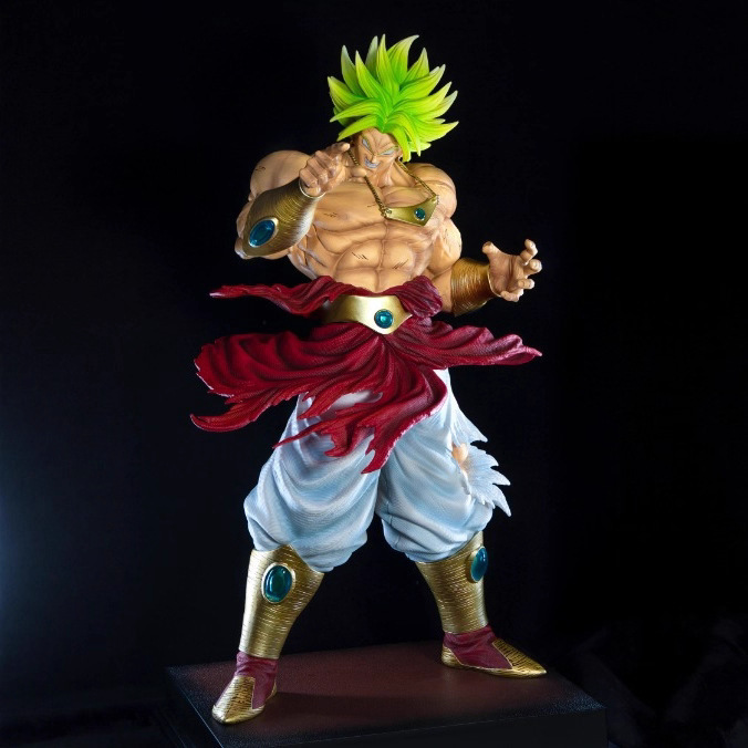 Dragon Ball Jt Broly Anime Peripheral Decoration Broly Super Saiyan Model Gift