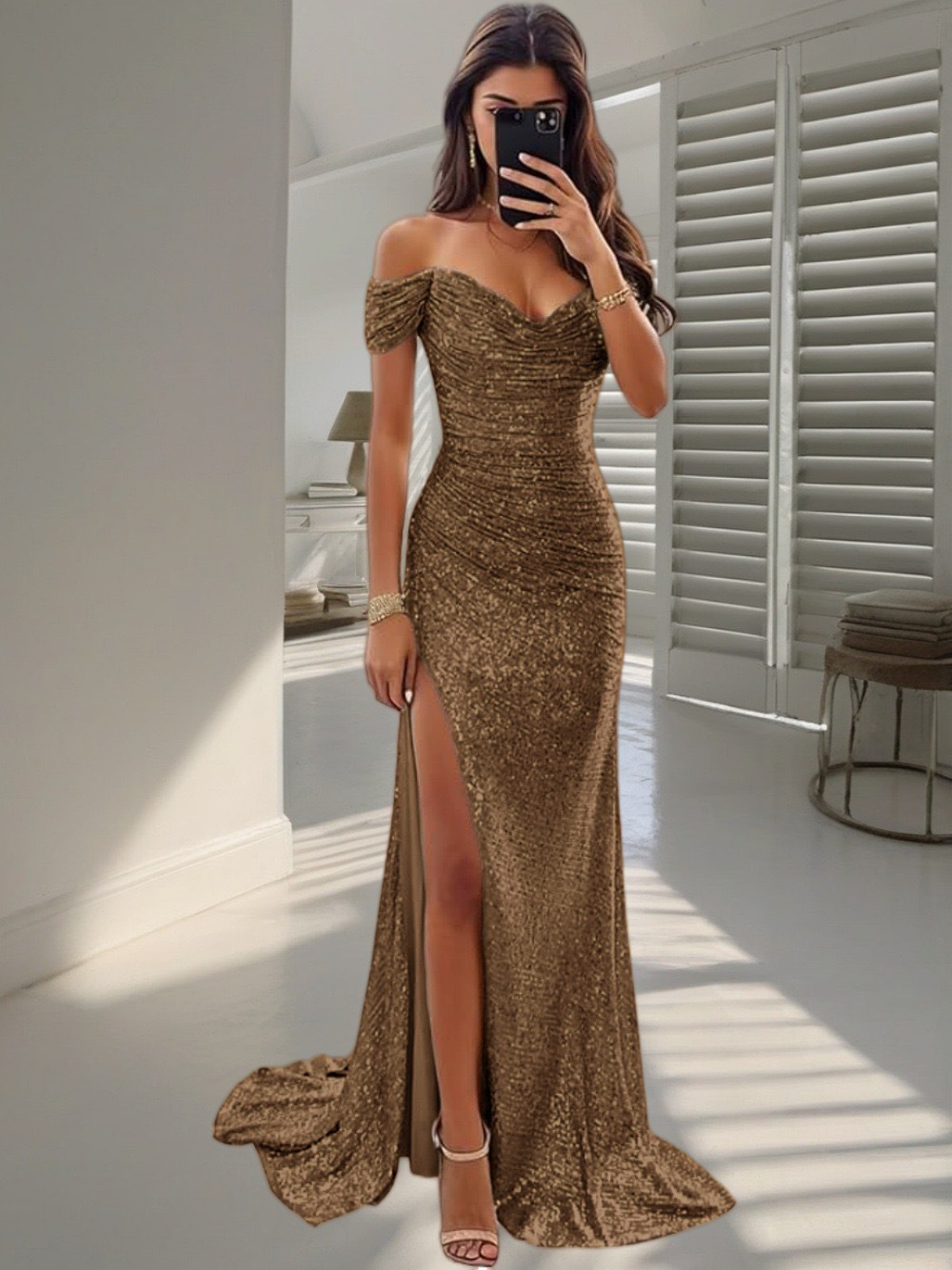 캐러멜색