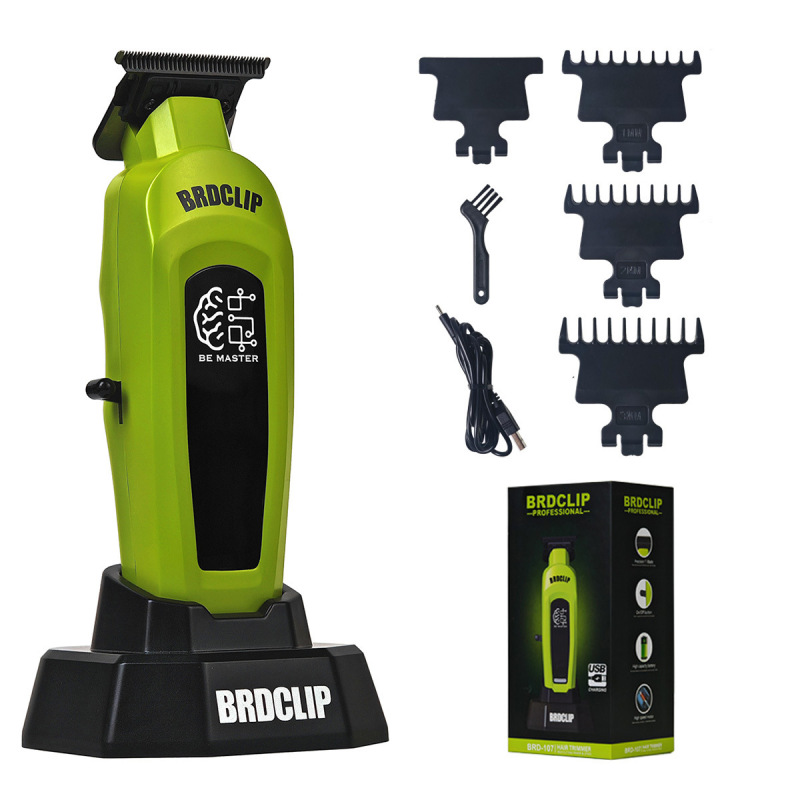 BRDCLIP BRD-107 クロスボーダー 8000 rpm プロのヘアサロン電気彫刻プッシュライトヘアサロンバリカン|undefined