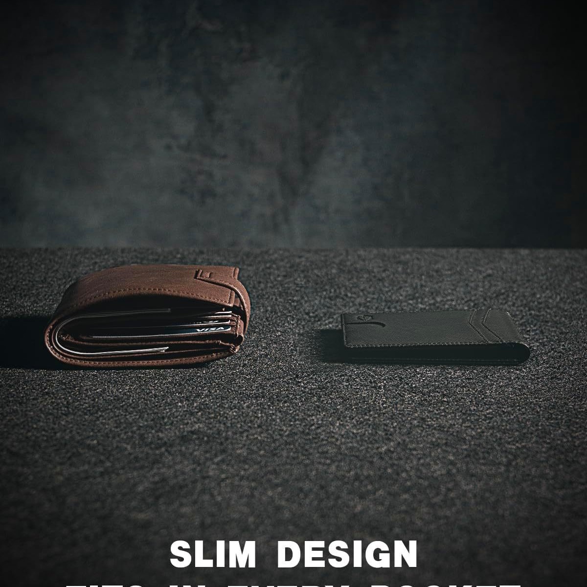 Amazon American Gold Clip Wholesale Paquete de tarjeta de cambio antirrobo posición de tarjeta múltiple apertura wallet primera capa billetera de piel de vaca personalizada