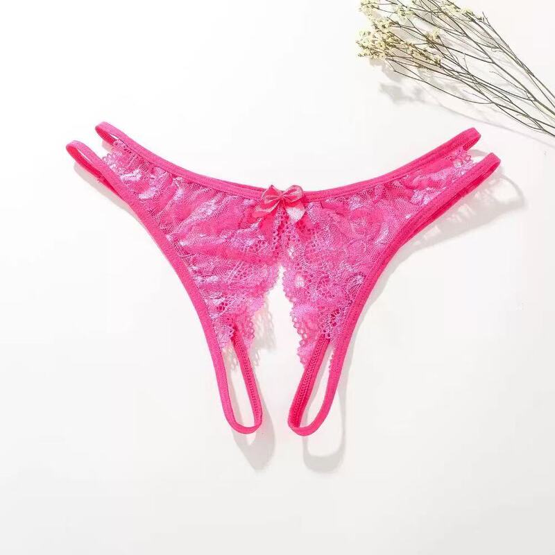 Sexy Transparent Alluring Lace Crotchless Panties for Women, T-String Thong with Open Crotch, Insertable Panties, T-Back Wholesale Sexy Transparent Alluring Lace Crotchless Panties for Women, T-String Thong with Open Crotch, Insertable Panties, T-Back Wholesale