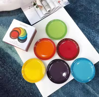 9 인치 23cm 트레이 6 피스 기프트 박스 [레인보우 컬러]]