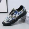 Navy blue-training shoes-low top