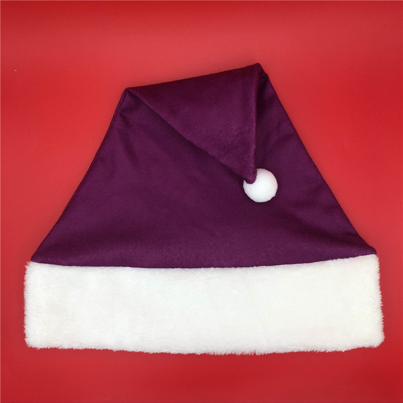 Manufacturer Professionally Customizes Christmas Hats with Beards, Santa Claus Bearded Hats, Custom Logos