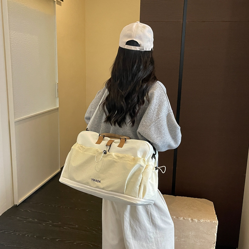 大容量短途出差手提旅行包女轻便时尚待产收纳行李袋  运动健身包产品实拍图