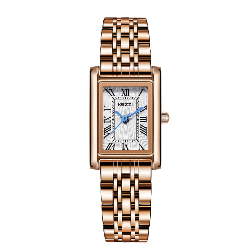 Rose gold steel belt